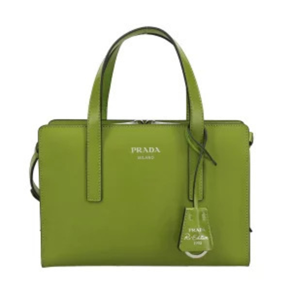 Prada Handbag Re Edition Green Felce N